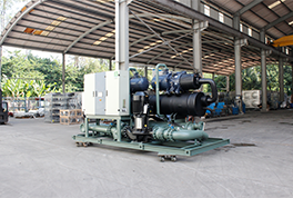 出口國外的水冷低溫機(jī)，用的是環(huán)保冷媒R404A
